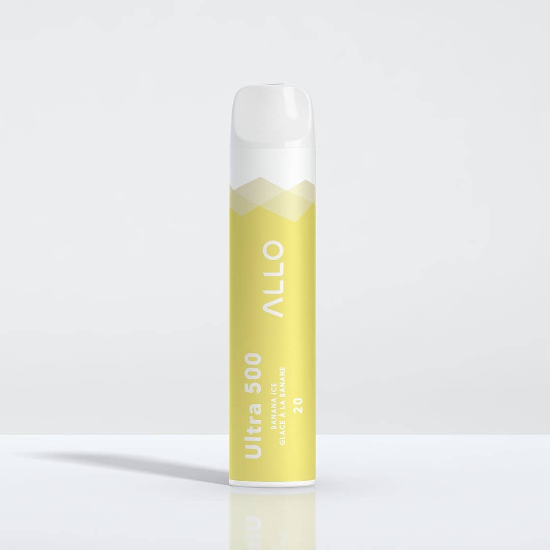 Allo-Ultra-500-Disposable-Banana-Ice-1 Allo Ultra 500 Disposable – Banana Ice - Image 1