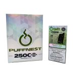 PUFF NEST 25000 PUFFS Pineapple Lemon Disposable Vape - 18 mL, 2% Nicotine