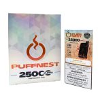 PUFF NEST 25000 PUFFS Mango Ice Disposable Vape - 18 mL, 2% Nicotine