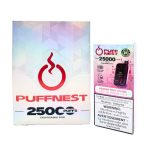 PUFF NEST 25000 PUFFS Dragon Fruit Lychee Disposable Vape - 18 mL, 2% Nicotine