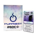 PUFF NEST 25000 PUFFS Grape Ice Disposable Vape - 18 mL, 2% Nicotine